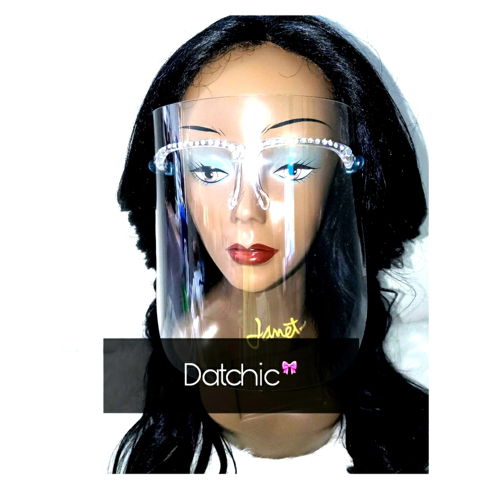 Dazzled faceshield